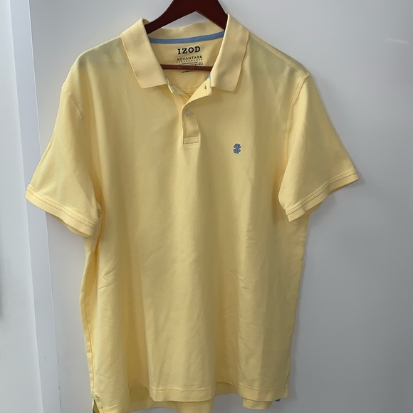 IZOD Mens Polo shirt like new size XL, yellow in colour. EUC - Picture 5 of 12